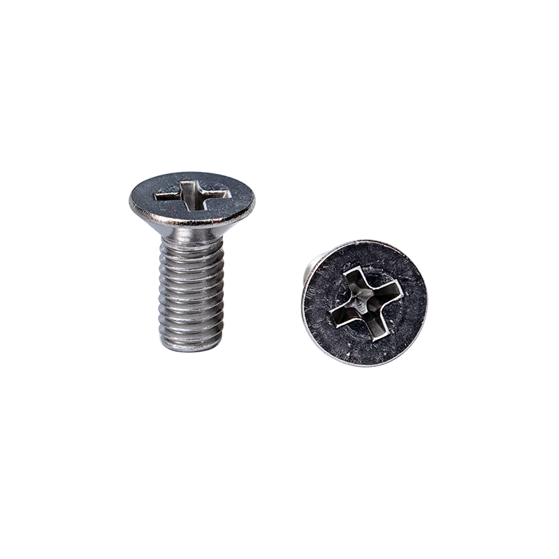 SS304 GB819 M4 Cross Recessed CSK Head Maskinskruer